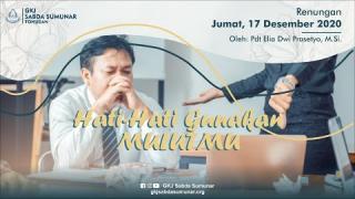 Embedded thumbnail for Hati-hati Gunakan Mulutmu - Renungan Kamis, 17 Desember 2020